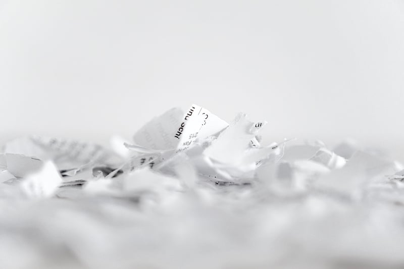 Recycled paper crafts